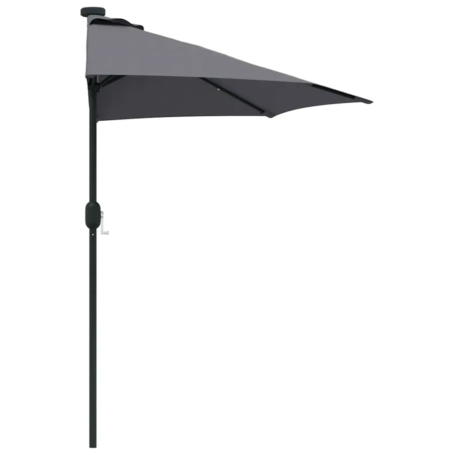 Parasol de jardin Anthracite 294 x 150 x 224 cm - 6