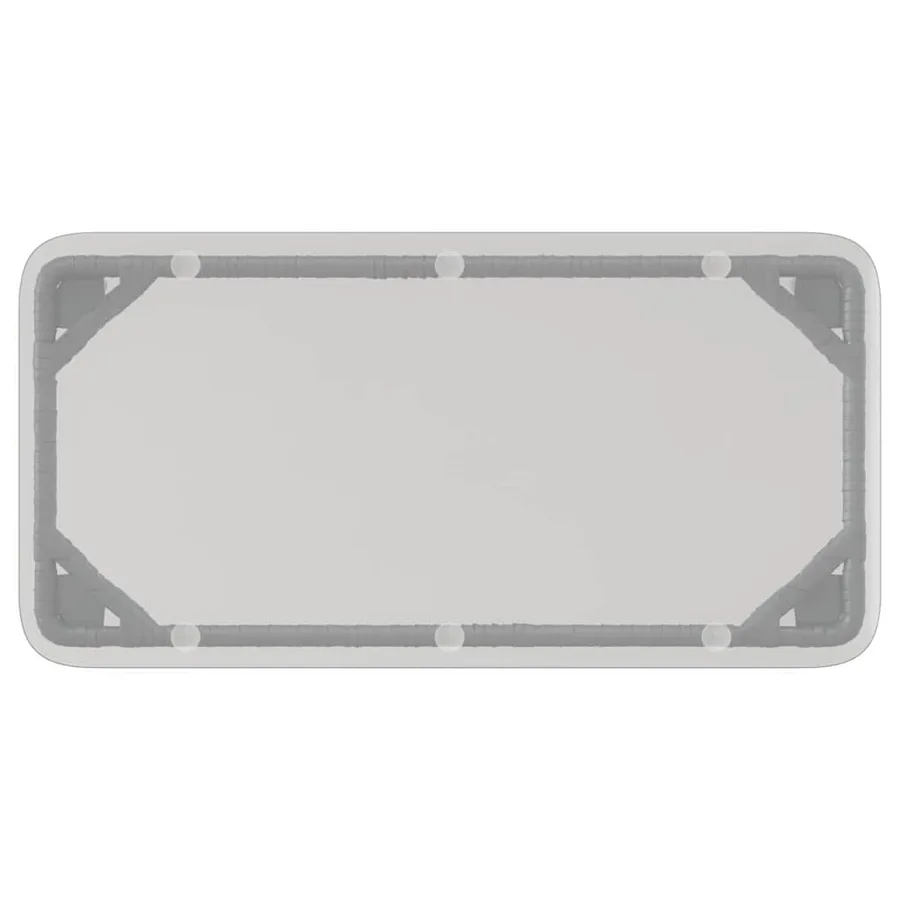 Table de Jardin Noir 80 x 40 x 45 cm polyrotin - 7