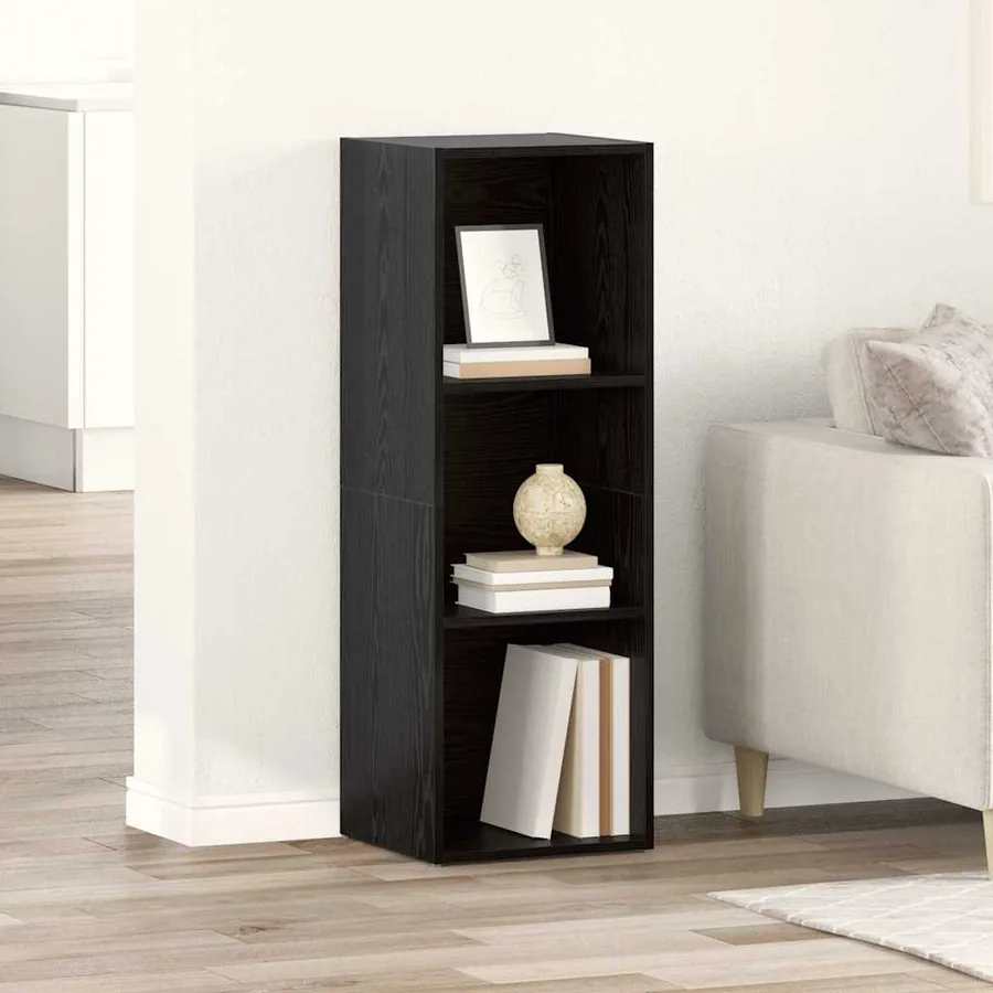 Ensemble meuble TV Noir 72 x 35 x 37 cm Bois d'ingénierie