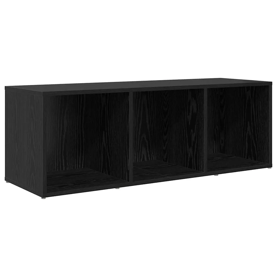 Ensemble meuble TV Noir 72 x 35 x 37 cm Bois d'ingénierie - 2