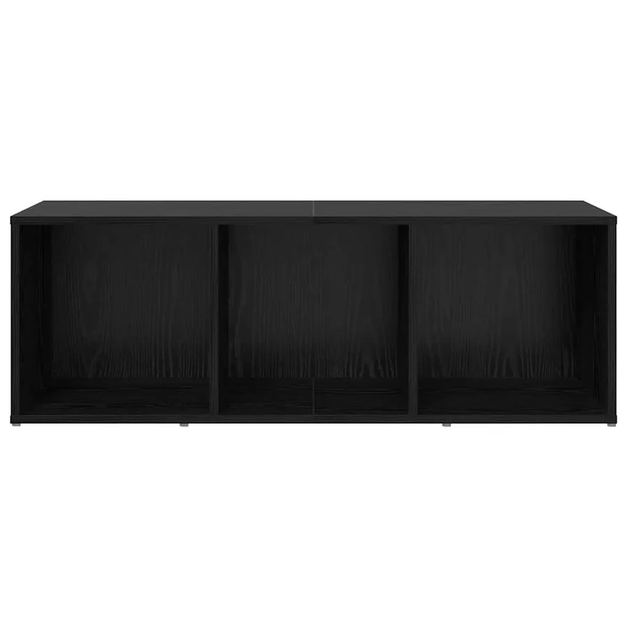 Ensemble meuble TV Noir 72 x 35 x 37 cm Bois d'ingénierie - 5
