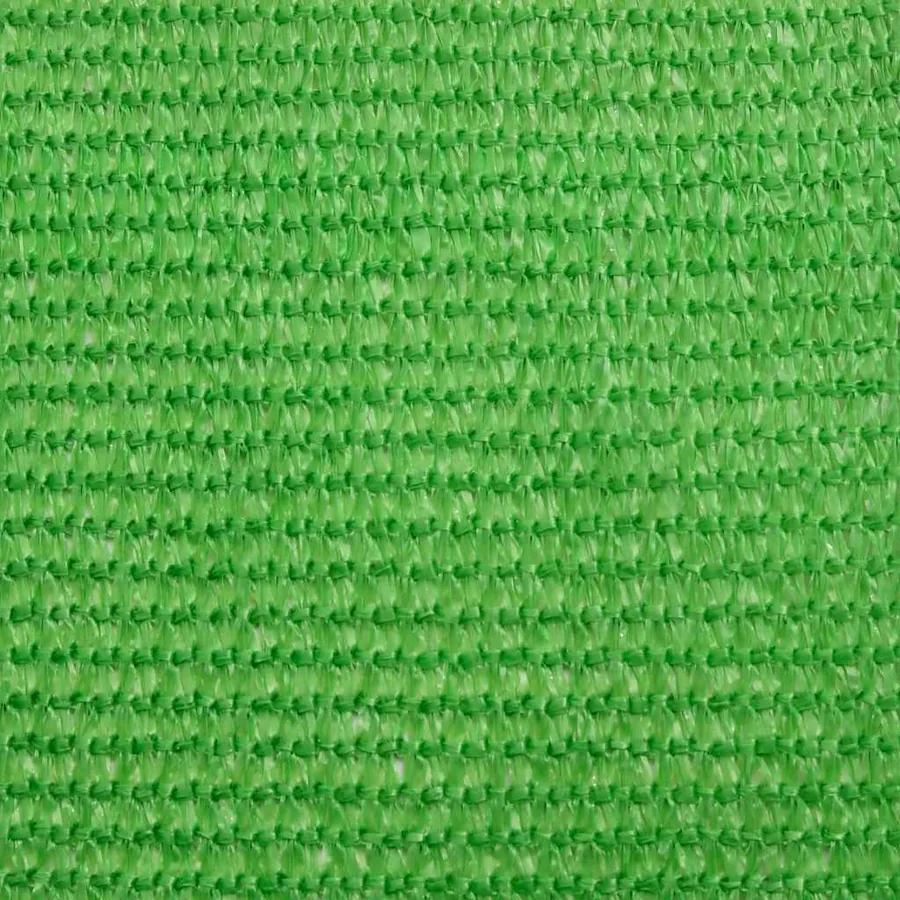 Voile d'ombrage 160 g/m² Vert clair 5x7x7 m PEHD - 9