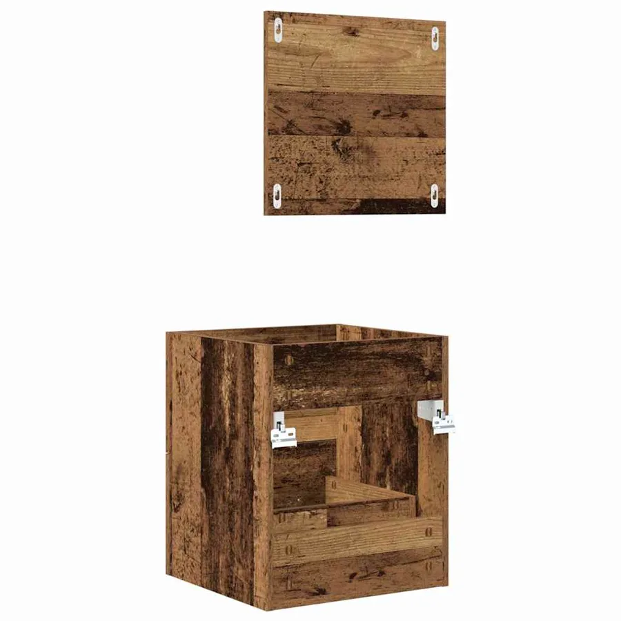 Ensemble de mobilier de salle de bain Marron 41 x 38,5 x 48 cm - 10