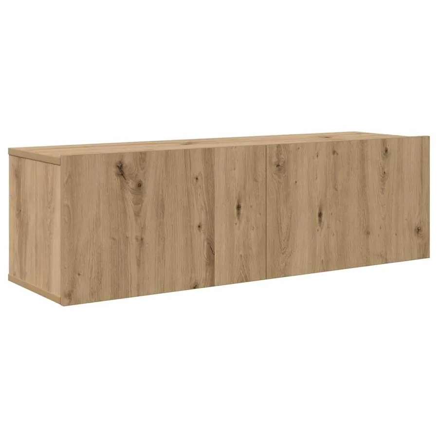 Ensemble meuble TV 4 pcs Chêne artisanal Bois d'ingénierie - 7