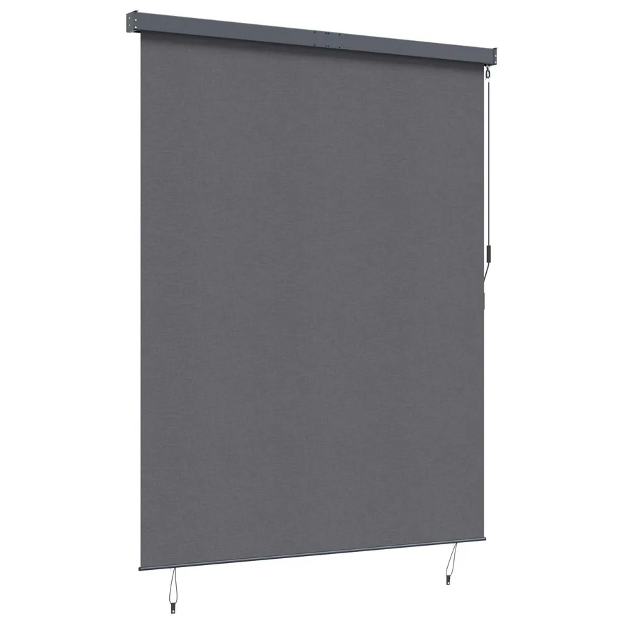 Store enrouleur Anthracite 200 x 250 cm Tissu et Aluminium - 2