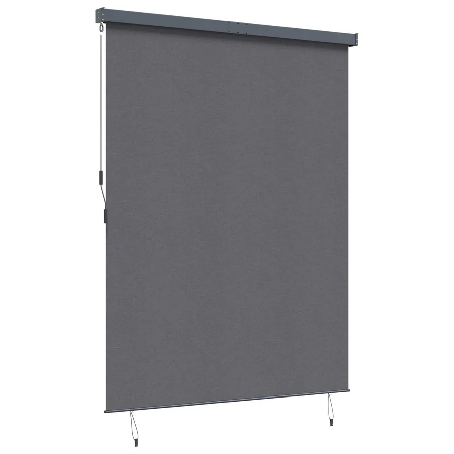 Store enrouleur Anthracite 200 x 250 cm Tissu et Aluminium - 3