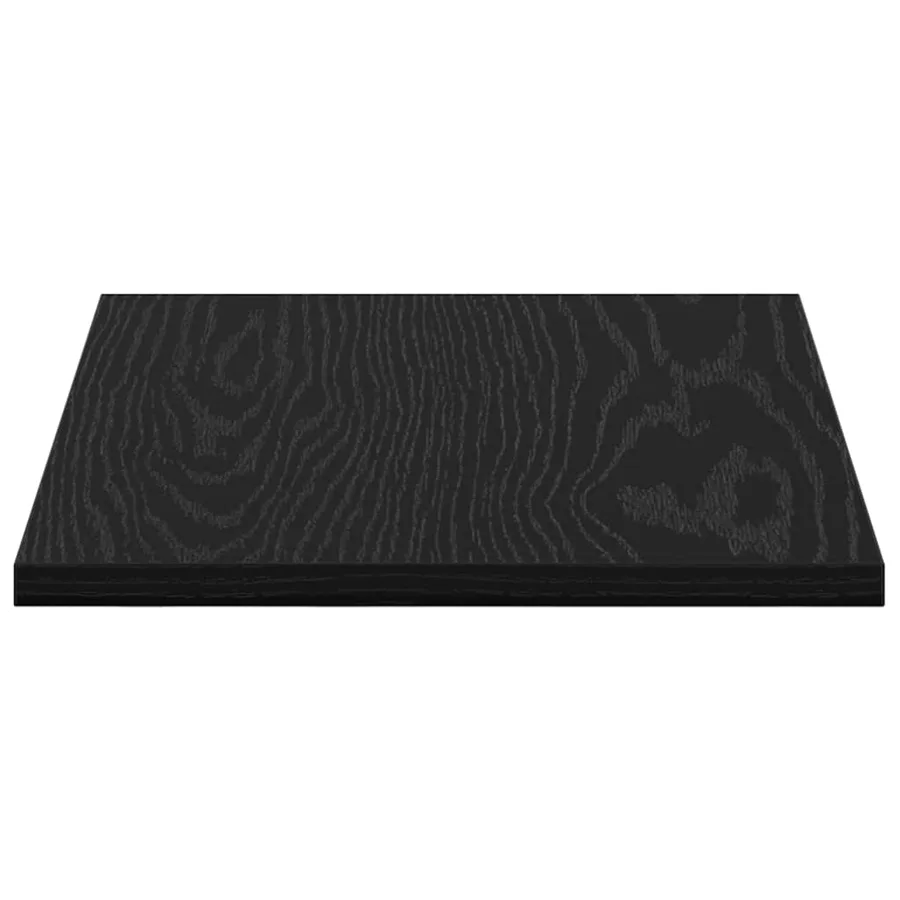 Étagère à livres 4 pcs Noir 40 x 30 x 1,5 cm Bois d'ingénierie - 7