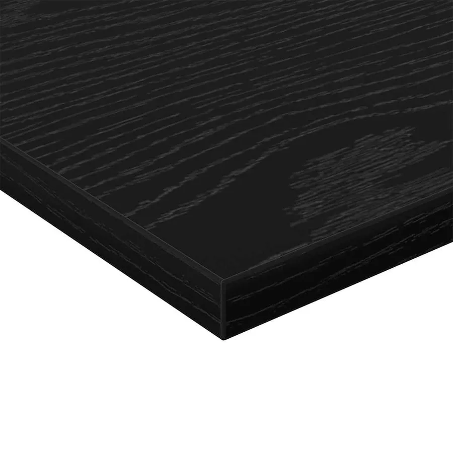 Étagère à livres 4 pcs Noir 40 x 30 x 1,5 cm Bois d'ingénierie - 9