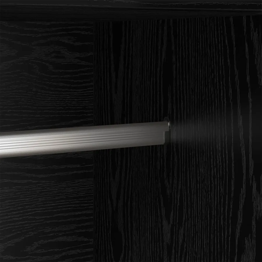 Armoire Chêne noir 82,5 x 51,5 x 180 cm Bois d'ingénierie - 8