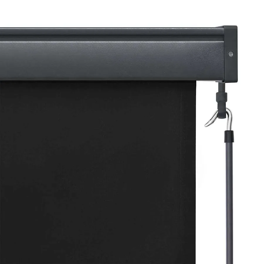 Store enrouleur Anthracite 180 x 250 cm Tissu et Aluminium - 6