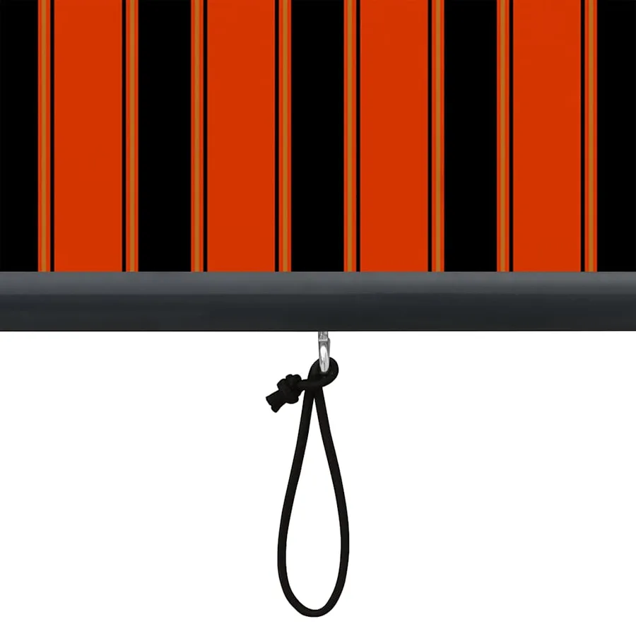 Store enrouleur Orange et marron 180 x 250 cm - 5