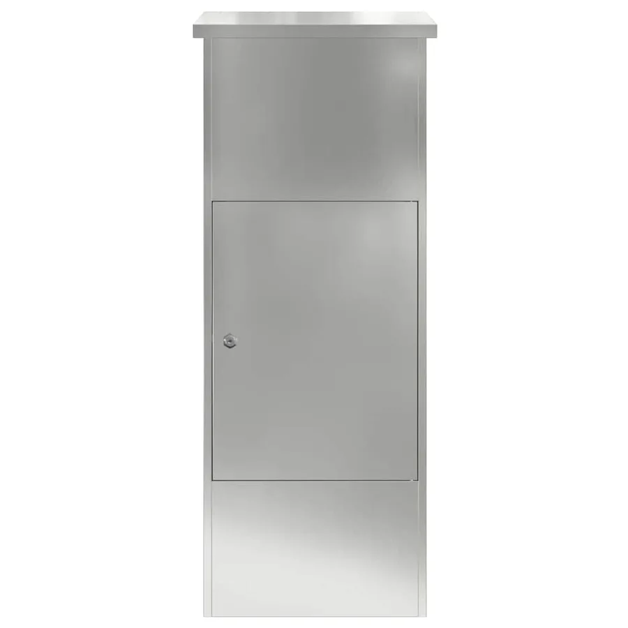 Boîte de dépôt de colis avec stockage Noir 44,5 x 29 x 110,5 cm - 5