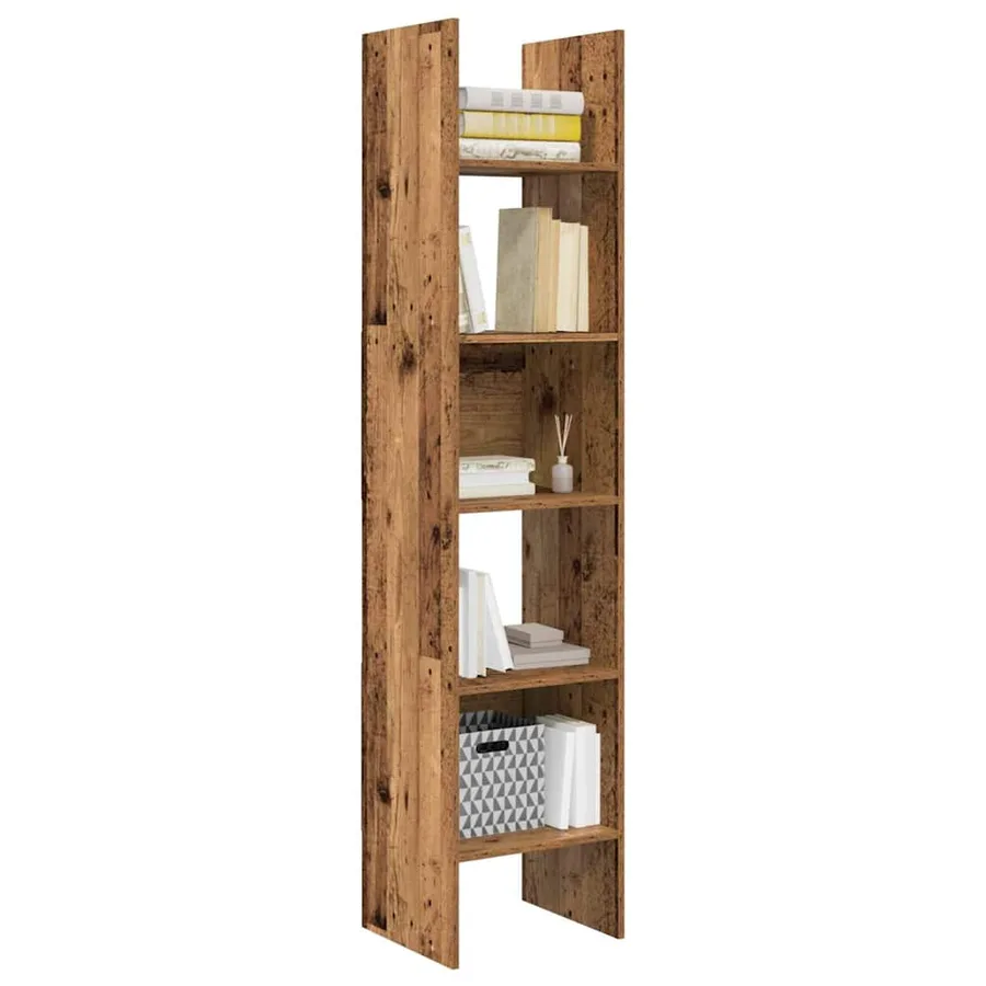 Bibliothèque Bois ancien 40 x 35 x 180 cm Bois d'ingénierie - 3