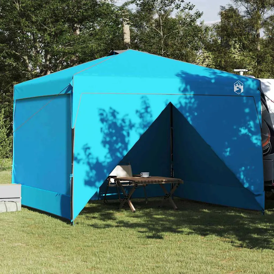 Tente à abri Bleu 290 x 290 x 251 cm tissu