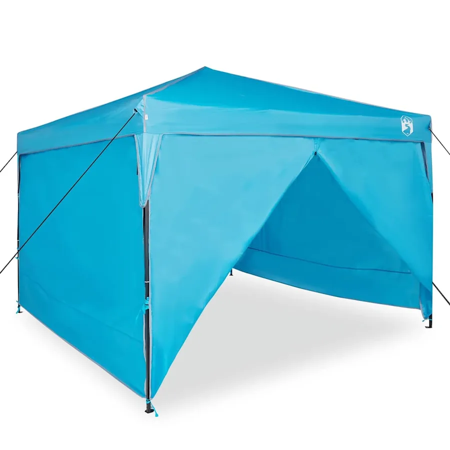 Tente à abri Bleu 290 x 290 x 251 cm tissu - 4