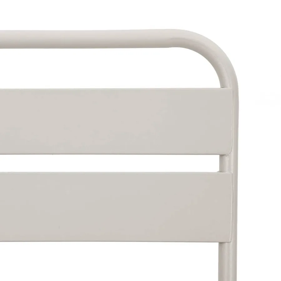 Chaise de jardin pliante 2 pcs Beige 42 x 52 x 82 cm - 9