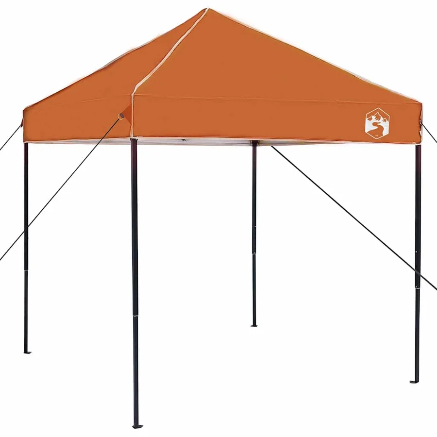 Tente à abri Orange 194 x 194 x 251 cm tissu - 12