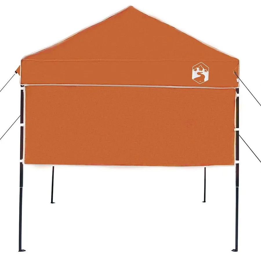 Tente à abri Orange 194 x 194 x 251 cm tissu - 5