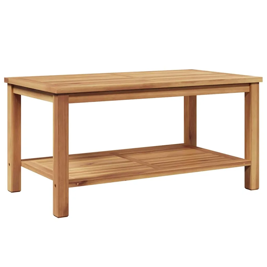 Table basse Marron 90 x 50 x 45 cm Bois de teck massif - 2