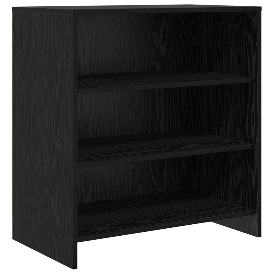 Buffet 2 pcs Chêne noir 70 x 41 x 75 cm Bois d'ingénierie - 6