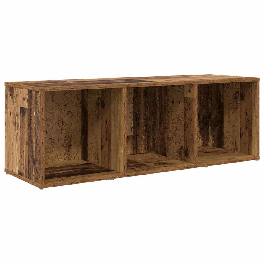 Ensemble meuble TV Montage mural 3 pcs Marron Bois d'ingénierie - 6