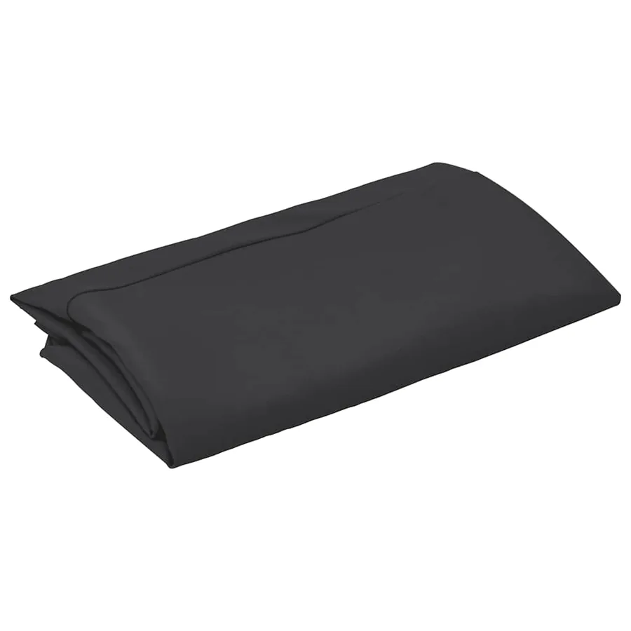 Tissu de remplacement pour parasol déporté noir 300 cm - 3