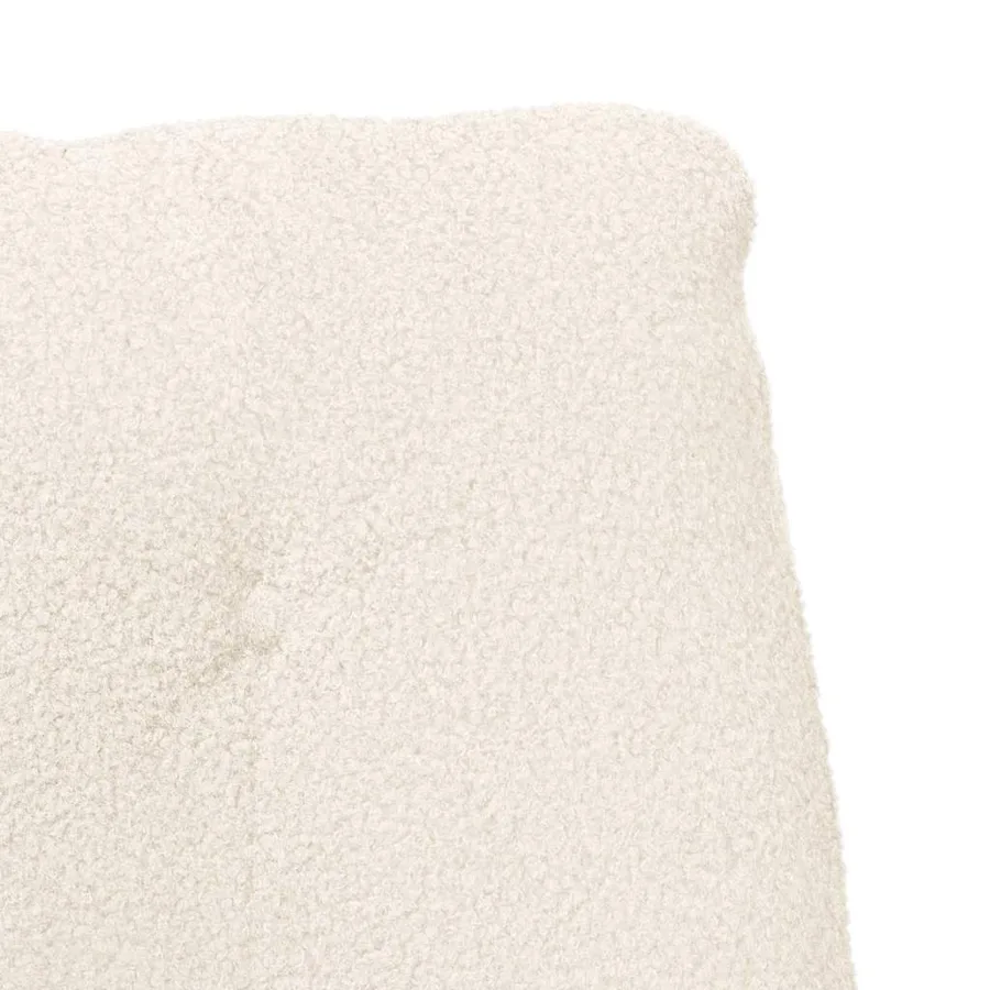 fauteuil Crème 69 x 74 x 93 cm Tissu Sherpa - 7