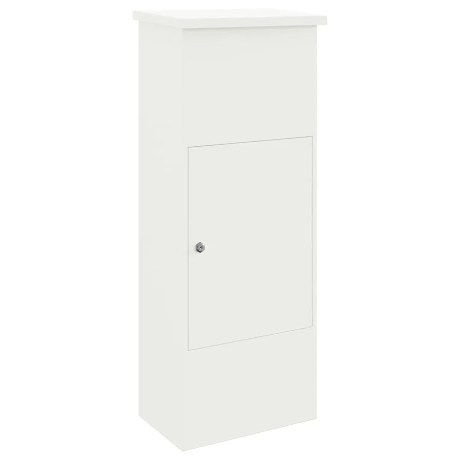 Boîte de dépôt de colis Blanc 44,5 x 29 x 110,5 cm Acier - 2