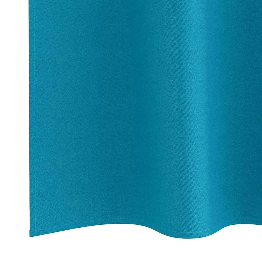 Rideaux occultants avec anneaux 2 pcs Turquoise 245 x 140 cm - 6