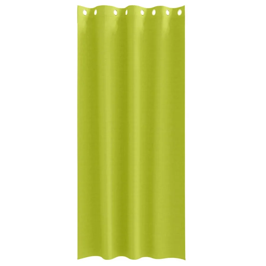 Rideaux occultants avec anneaux 2 pcs Vert 260 x 140 cm - 4