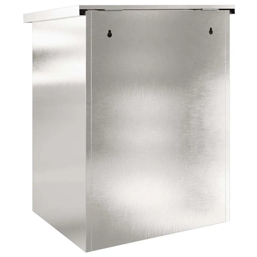 Boîte de dépôt de colis avec stockage Argenté 47,5 x 38 x 59 cm - 7