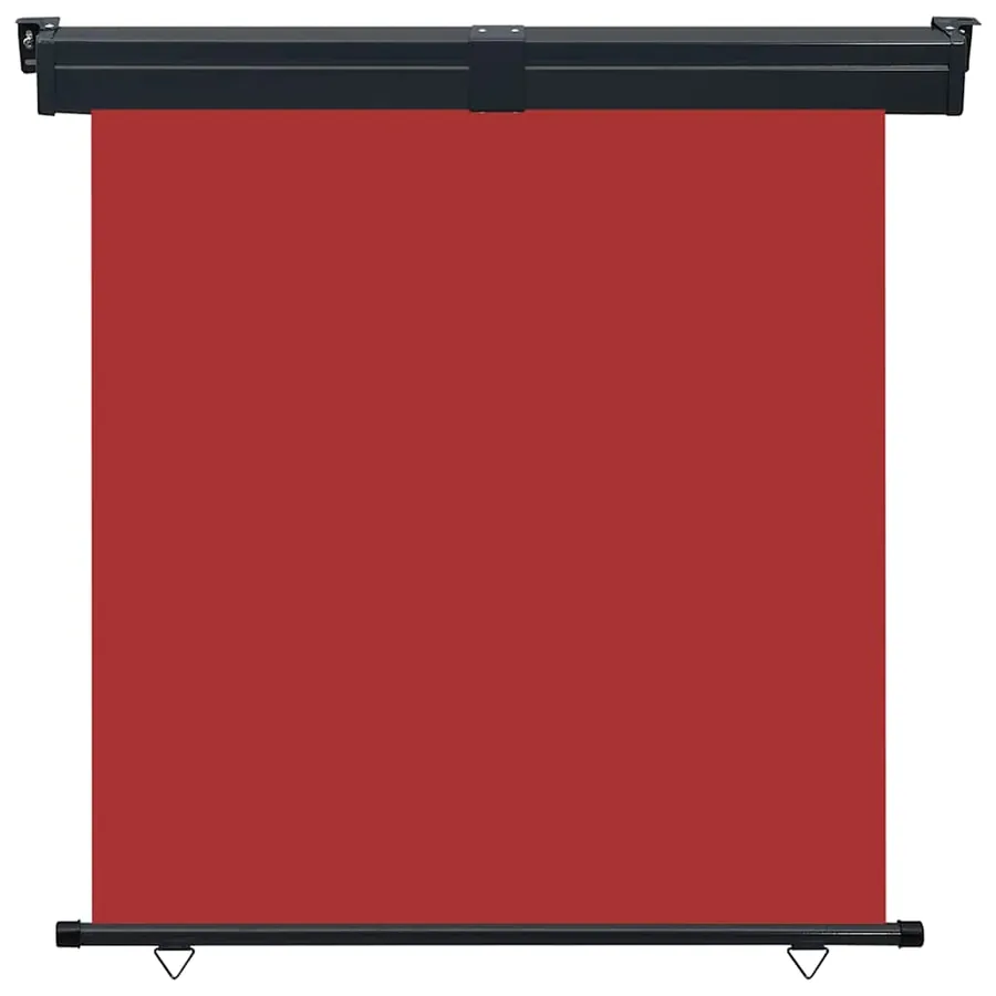 Auvent latéral de balcon 175x250 cm Rouge - 2