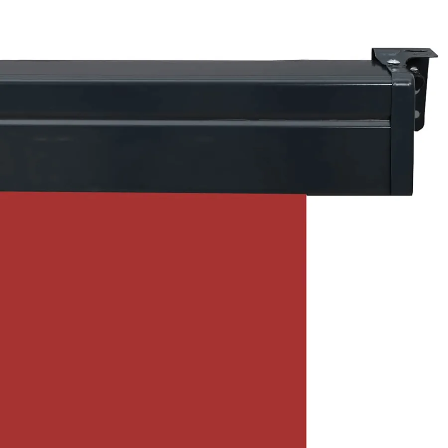 Auvent latéral de balcon 175x250 cm Rouge - 7