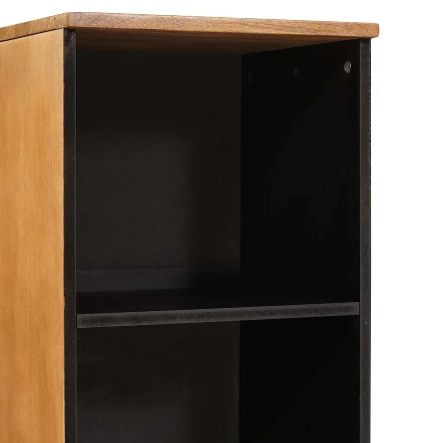 Cabinet de salle de bain Marron Clair 38 x 33 x 160 cm - 6