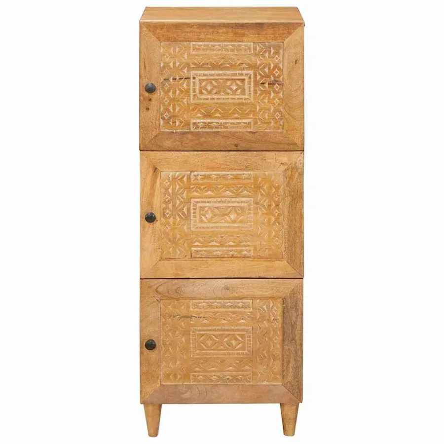 Haut Armoire Marron clair 40 x 33 x 110 cm - 3