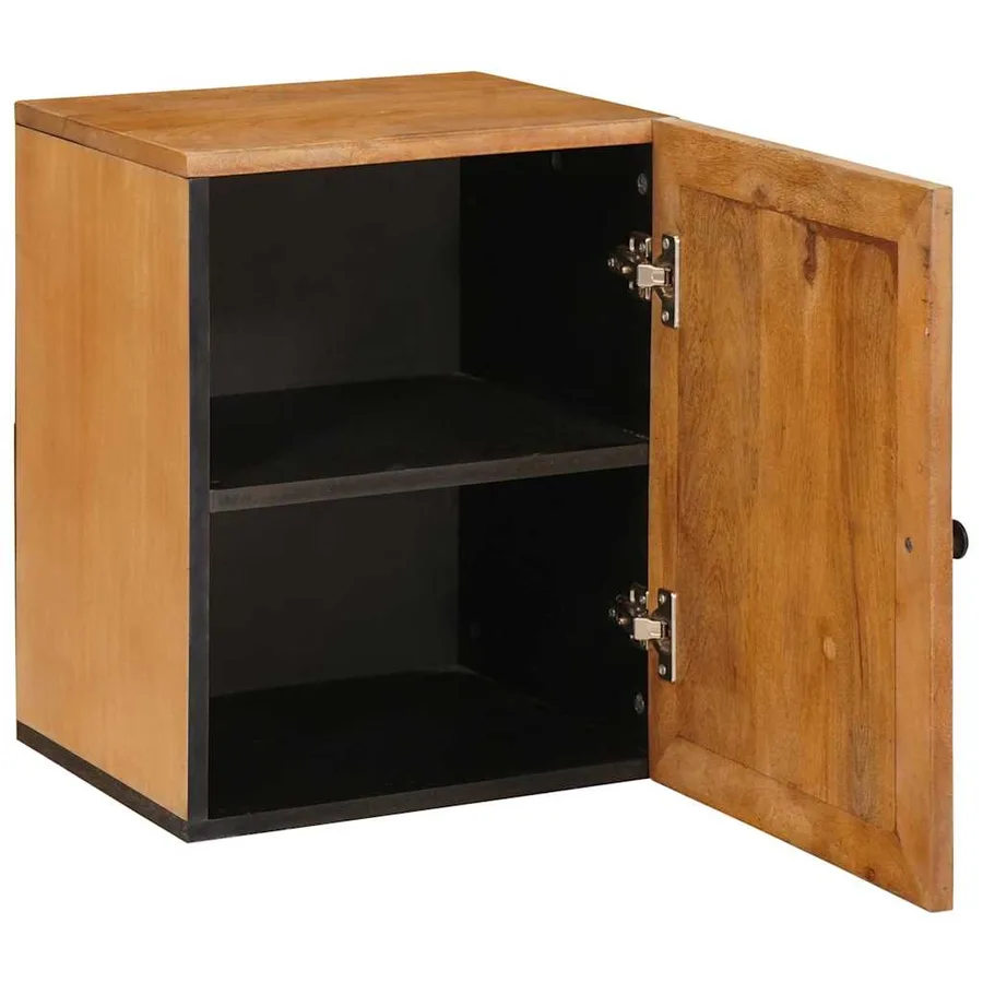 Cabinet de salle de bain Marron Clair 38 x 33 x 48 cm - 2
