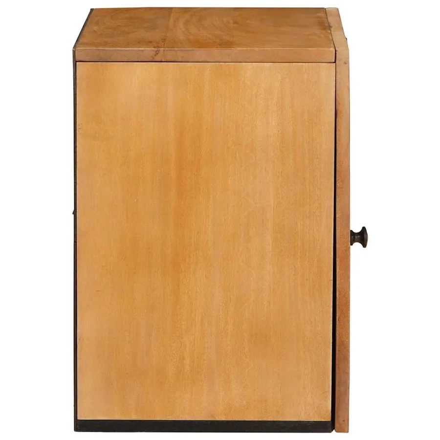 Cabinet de salle de bain Marron Clair 38 x 33 x 48 cm - 4