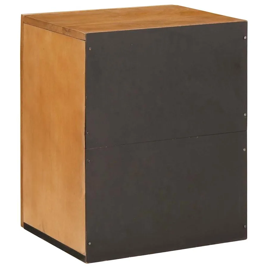 Cabinet de salle de bain Marron Clair 38 x 33 x 48 cm - 5