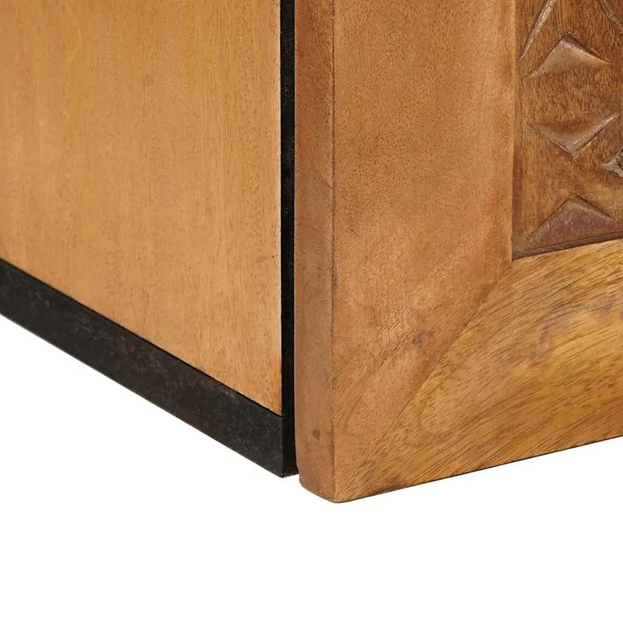 Cabinet de salle de bain Marron Clair 38 x 33 x 48 cm - 7