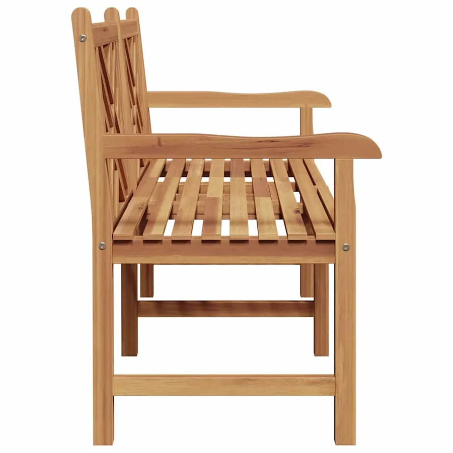 Banc de jardin 150 x 60 x 90 cm Bois de teck massif - 7
