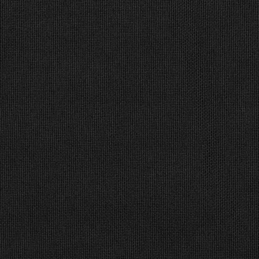 Rideaux occultants aspect lin avec crochets 2pcs Noir 140x245cm - 4