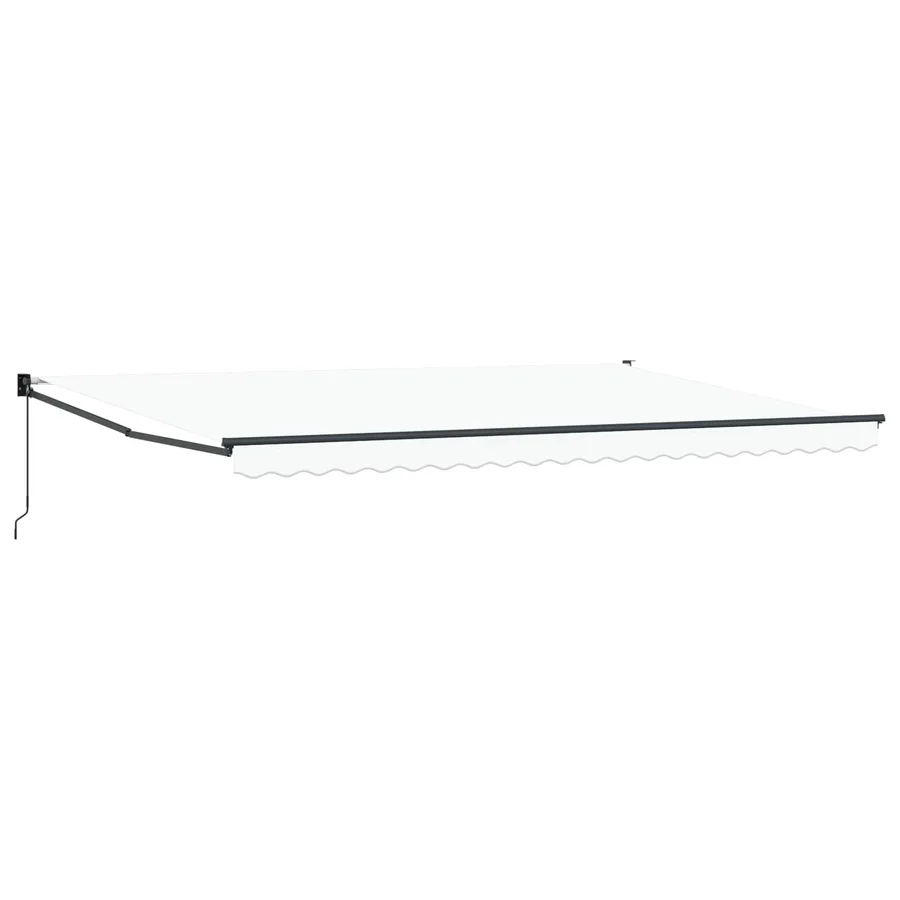 Auvent rétractable Blanc 500 x 300 x 165 cm - 2