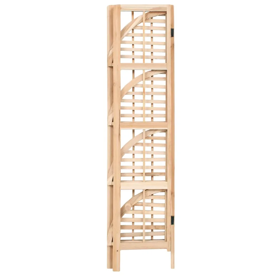 Étagère d'angle bois de cèdre 27 x 27 x 110 cm - 3