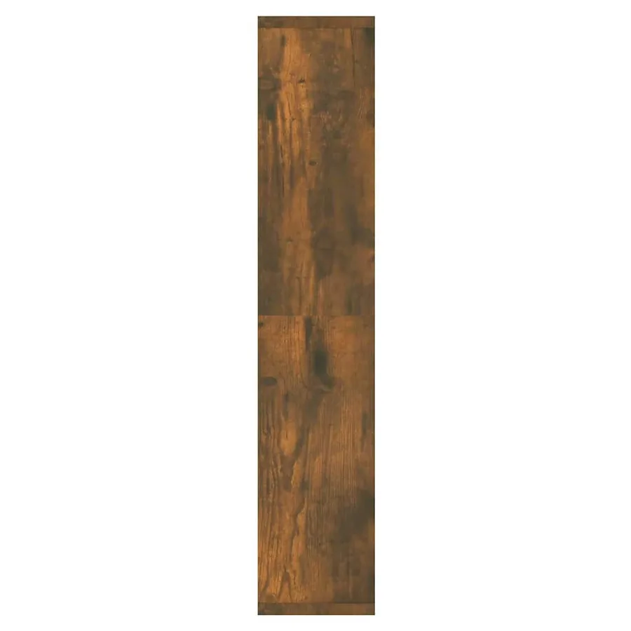 Armoire à miroir avec LED Chêne fumé 91x15x76,5 cm - 8
