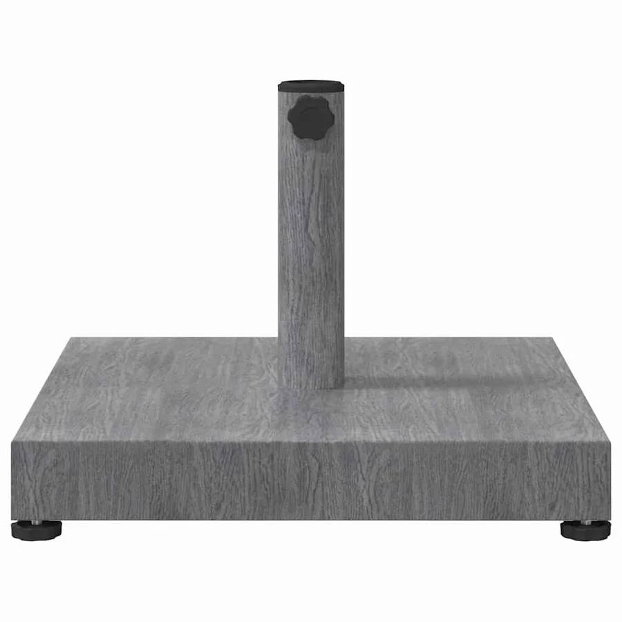 Pied de parasol Aspect Bois Gris Foncé 45 x 45 x 31,5 cm - 4