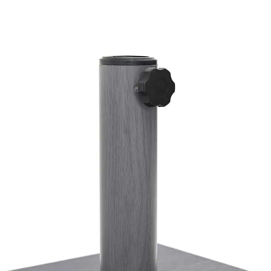Pied de parasol Aspect Bois Gris Foncé 45 x 45 x 31,5 cm - 9