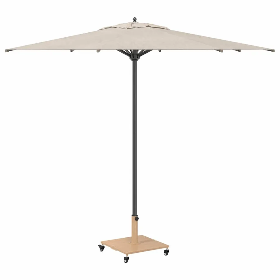 Pied de parasol Bois Clair 45 x 45 x 31,5 cm - 3