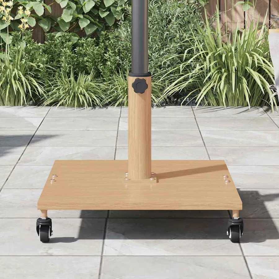 Pied de parasol Bois Clair 45 x 45 x 31,5 cm - 4