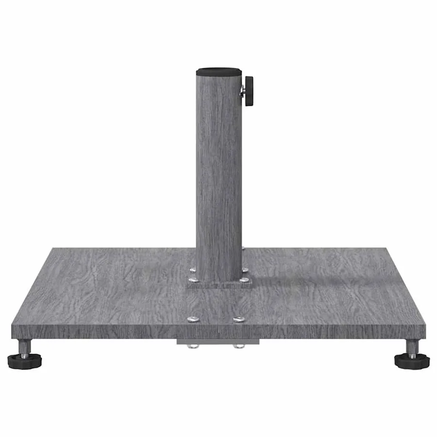 Pied de parasol Aspect Bois Gris Foncé 45 x 45 x 31 cm - 5
