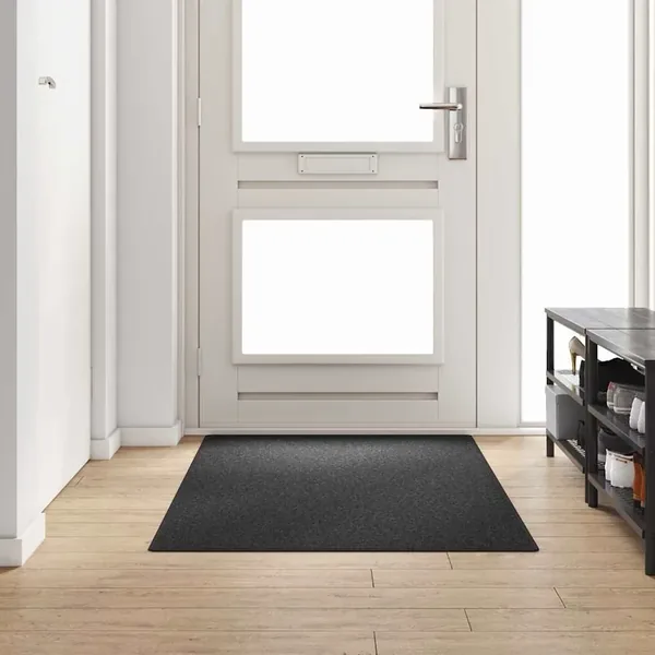 Tapis Couloir Gris foncé 100 x 200 cm 100% Polypropylène